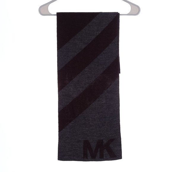 Michael Kors Black & Gray Scarf - Picture 3 of 3